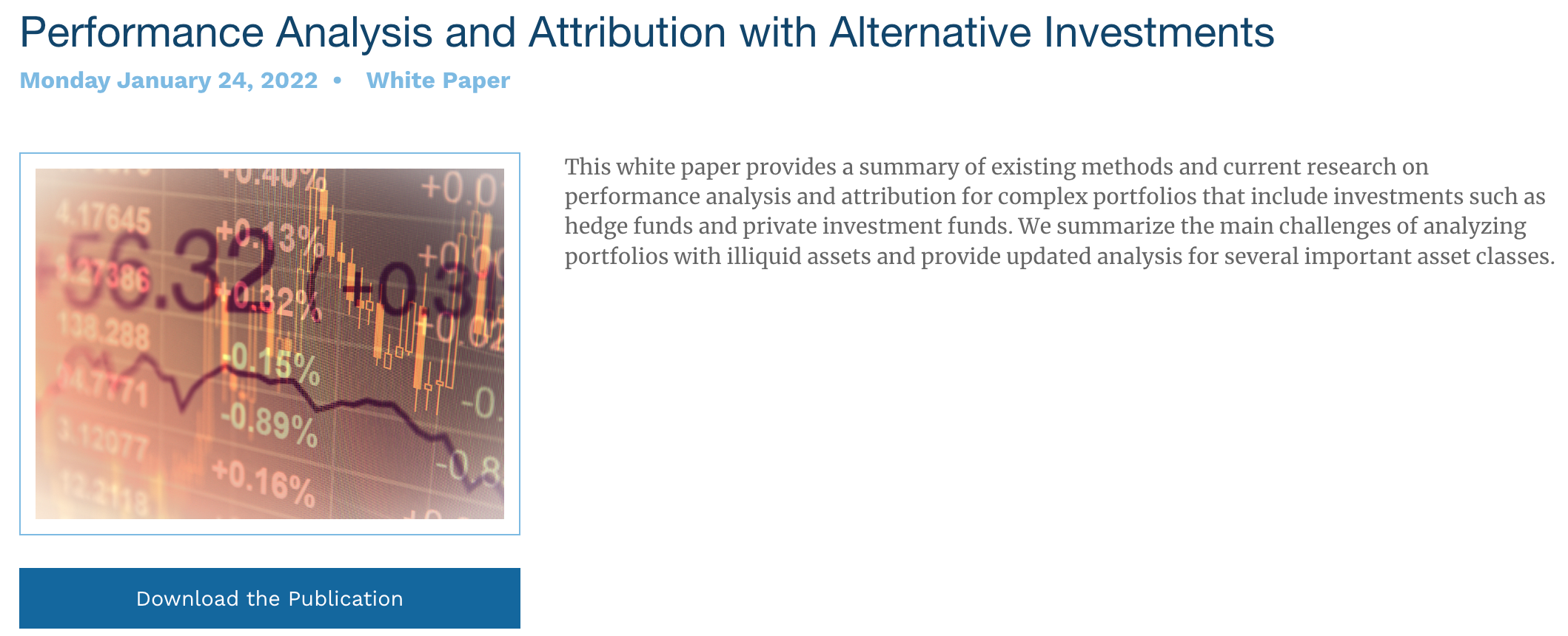 Deal-level Attribution Analysis for Private Equity
